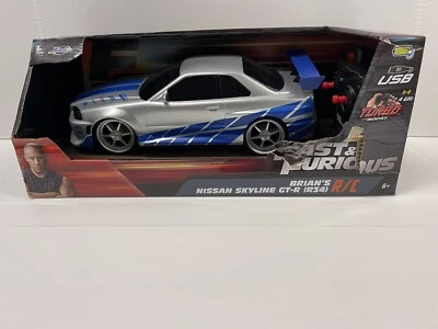 Fast & Furious R/C 2002 Nissan Skyline GT-R Window Box, 1:16 Scale 🔥🔥🔥 - Image 1 of 4