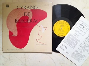Cyrano De Bergerac By Edmond Rostand *US 60s Period Label + Booklet* - Picture 1 of 6