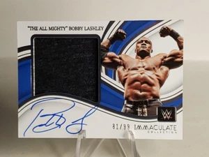 2023 Immaculate Collection "The All Mighty" Bobby Lashley Premium Auto /99 - Picture 1 of 4