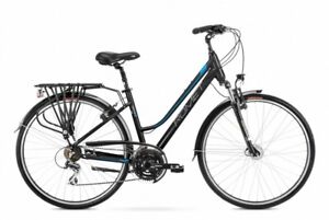 700c hybrid bike Romet Gazela 3, 18 inch frame, dynamo hub, fully equpped