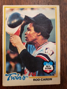 #230 Rod Carew - Minnesota Twins | 1978 O-PEE-CHEE Baseball