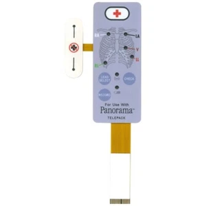 Compatible Front Panel Overlay with Keypad, for Mindray Panorama Telepack 608 - Picture 1 of 1