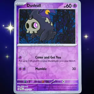 Duskull - Holograma inverso - Juego de cartas coleccionables Pokémon Evoluciones prismáticas #035/131 - Imagen 1 de 4