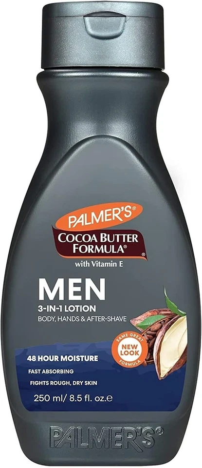Palmer's Cocoa Butter Formula Men Body & Face Moisturizer 12 Oz