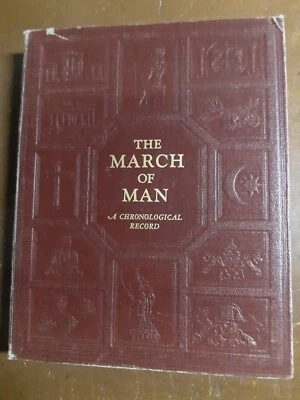 The March Of Man, 1935, Encyclopedia Britannica, X-library, Fair. - Image 1 of 4