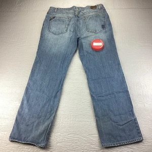 Pantalones de mezclilla para hombre ENYCE calce recto 38x34 azul estilo años 90 - Imagen 1 de 14