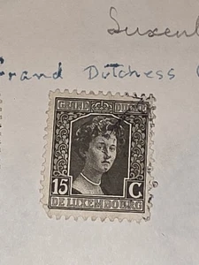 Vintage Luxemburg 15c Briefmarke gebraucht - #F726 - Bild 1 von 1