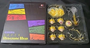 Dragon Ball SHF Gotenks Super Saiyan 3 1/12 Kit Esculpido Cabeza Personalizada Vendedor de EE. UU. - Imagen 1 de 5