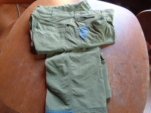 Alaskan Hardgear Cargo Hiking Pants Mens 36x34 Green Workwear Rugged Duluth - Picture 1 of 8
