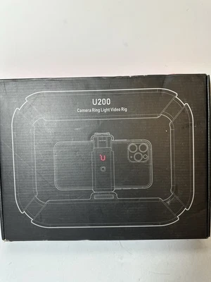 Ulanzi U-200 Ring Fill Light Video Rig w/Phone Clip for Smartphone Camera DSLR - Image 1 of 2