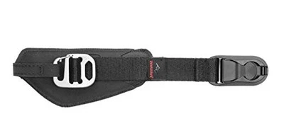 Black DSLR Body Strap Quick Adjust Compatible with ARCA Tripods and Capture Clip - Image 1 of 4