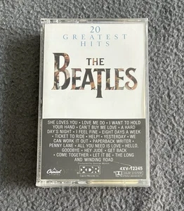 The Beatles - 20 Greatest Hits New Sealed Cassette Tape! - Picture 1 of 3