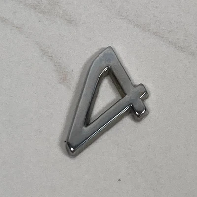 Volvo S60 2.4T 2001-2009 emblema insignia logotipo número '4' maletero trasero B3746 cromo Foto 1 de 4