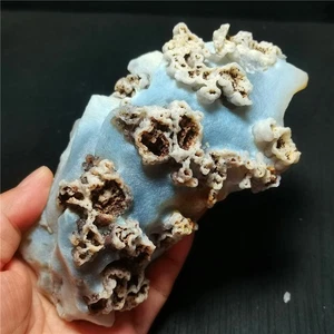TOP 590G Natural Ojo Gobi Ágata Ágata Áspera Piedra Espécimen Cristal WD1797 - Imagen 1 de 10