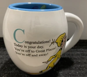 Dr. Seuss Coffee Mug Congratulations! Today is your day! Large 18oz EUC - Picture 1 of 10