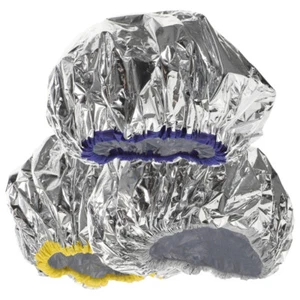 3 Pcs Curly Excellent Processing Tin Foil Hat Processing Caps Coloring - Picture 1 of 12