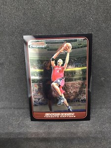 2006 Topps Bowman Chrome Chris Bosh Card Toronto Raptors #15 Early Year