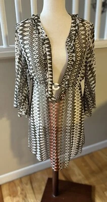 Peppermint Bay  Women’s Swin Cover - Tunic Top Sz L - Image 1 of 3