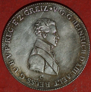 Europian Heinrich XIII commemorative coin 1807 (7768) - Picture 1 of 2