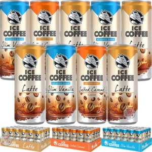 Hell iced coffee drink 250ml – latte, salted caramel, slim vanilla Flavours - Picture 1 of 5