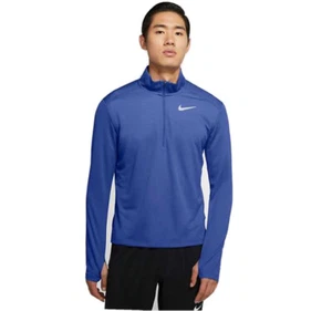 Nike Dri-FIT Shirt Running Men's Pacer Blue 1/2 Zip Top (BV4755-430) Small $55 - Picture 1 of 12