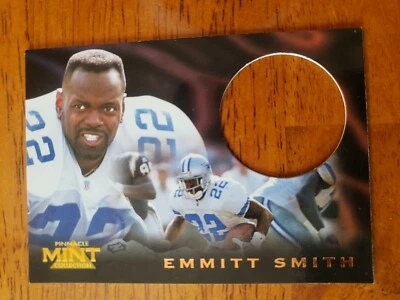 1996 Pinnacle Mint Football Card #15 Emmitt Smith NM - Image 1 of 2