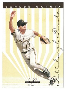 1995 LEAF LIMITED CARLOS GARCIA PITTSBURGH PIRATES #146