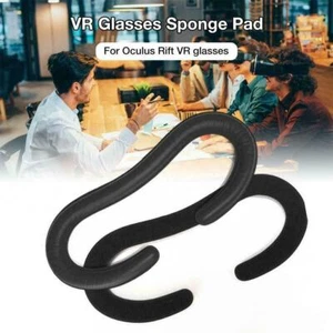 Leather Cushion Face Pads Eye Foam Mask Pad Cover For Oculus CV1 Rift Nice D6W6 - Afbeelding 1 van 10
