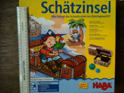 TREASURE ISLAND Schatzinsel game HABA early learning NUMERACY CO-OPERATION 4+ - Image 1 of 4