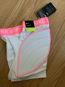 Nike Girls Padded Softball Shorts Small White Tight Fit Collant NWT - Picture 1 of 2