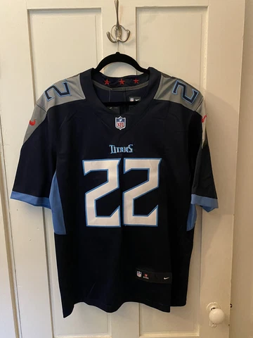 Derrick Henry Tennessee Titans Unofficial Replica Jersey Men’s Large NFL Cover