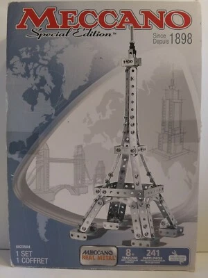 Meccano Spinmaster Special Edition Eiffel Tower Erector Set - Image 1 of 4