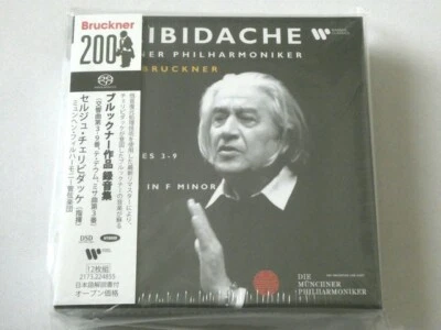 Sergiu Celibidache MPhil Bruckner Recordings 12 SACD Hybrid Box 2024 Remaster - Image 1 of 4