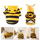 Dog Hoodie Bees Pullover Spring Puppy Pajamas Halloween Theme Coat