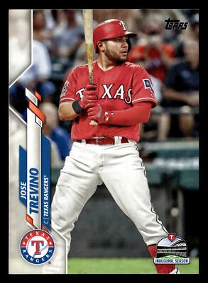 Jose Trevino 2020 Topps #403 Texas Rangers Buy10get5FREE - Image 1 of 2