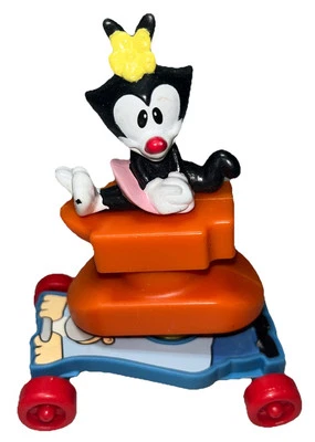 De colección Animaniacs Dot Squishes Ralph T Guardia Yunque Pop Up Coche Rodante Juguete 1994 Foto 1 de 2