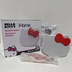 Sanrio Hello Kitty iHome Wireless Bluetooth Rechargeable Speaker Quality Si-B42 - Picture 1 of 7