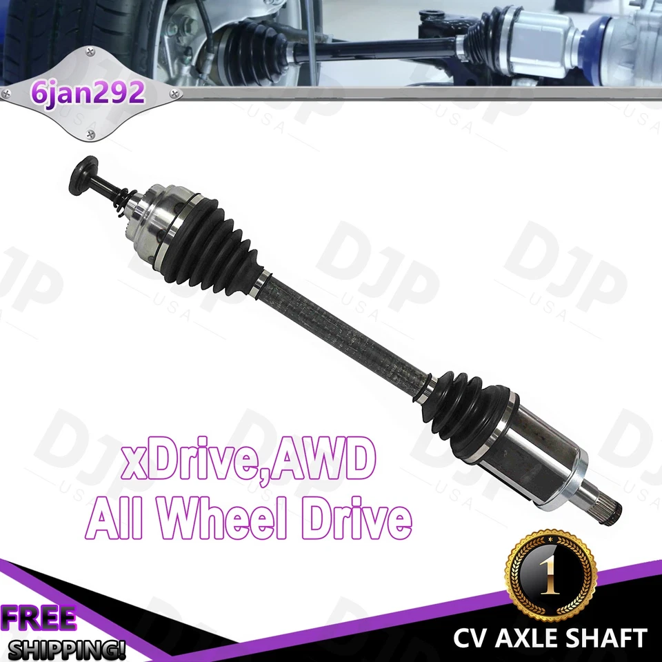 Eixo dianteiro esquerdo CV para BMW 535i GT 550i GT xDrive 750i 750Li xDrive AWD - Imagem 1 de 4