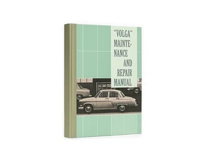 GAZ 21 Volga Maintenance Repair Manual in English - Picture 1 of 2