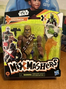 Star Wars Mix Mashers: Chewbacca 5" Figura Wookie - Foto 1 di 1