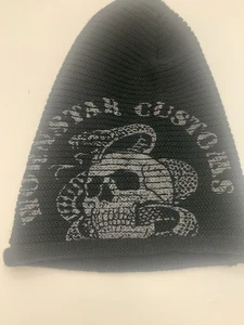Wornstar Venom Beanie Mens Black Punk Rock Skulls NWOT - Picture 1 of 4