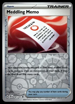 Meddling Memo 181/191 SV08: Surging Sparks - Image 1 of 2