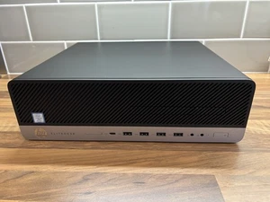 HP EliteDesk 800 G4 SFF i5 8th Gen 16GB RAM 256GB SSD Win 11 Pro 2 x DP USB C - Picture 1 of 10