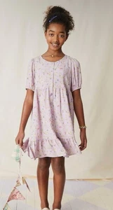 Matilda Jane Enchanted Garden Float through Spring Floral Lavender Dress Size 12 - Picture 1 of 12