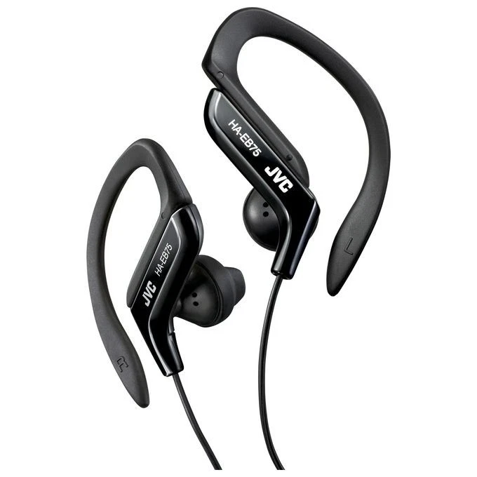 Jvc Ha-eb75 Headphones Black Kopfhörer Hae-b75b-nu