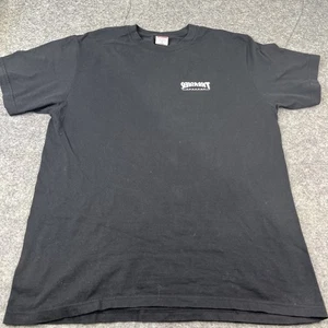 Supreme Trasher T Shirt Mens Medium Black Cotton Short Sleeve - Picture 1 of 7