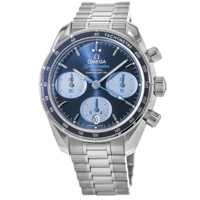 New Omega Speedmaster Blue Dial Orbis Unisex Watch 324.30.38.50.03.002 - Image 1 of 3