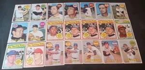 1969 TOPPS MINOR STARS AND ALL STARS LOT (21) SEE PHOTOS AND DESCRIPTION - Picture 1 of 15