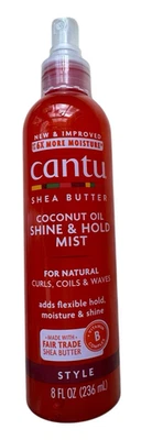 Cantu Shea Butter Coconut Oil SHINE & HOLD MIST - 8 oz - Image 1 of 2