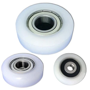 Profil-Kunststoffrolle für Tore mit Lager, Polyamid Ø50 mm - Ø68 mm - Bild 1 von 8